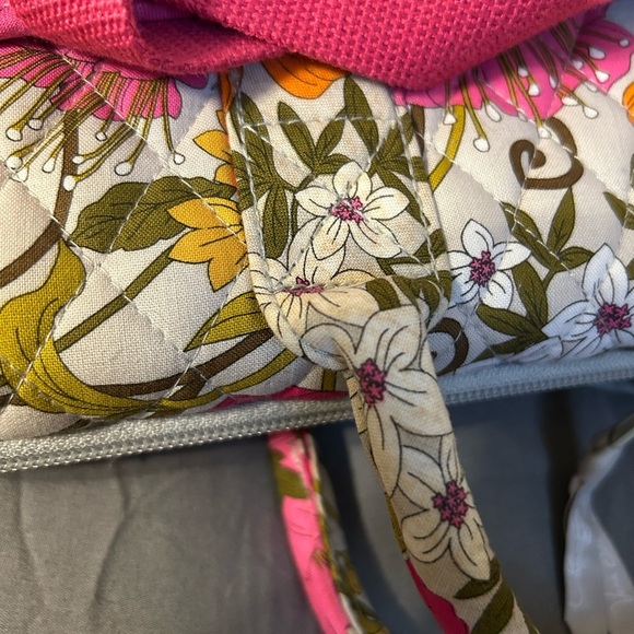 Vera Bradley Hard Shell Laptop Computer Case Bag Folkloric (Retired) with Strap - Picture 12 of 16